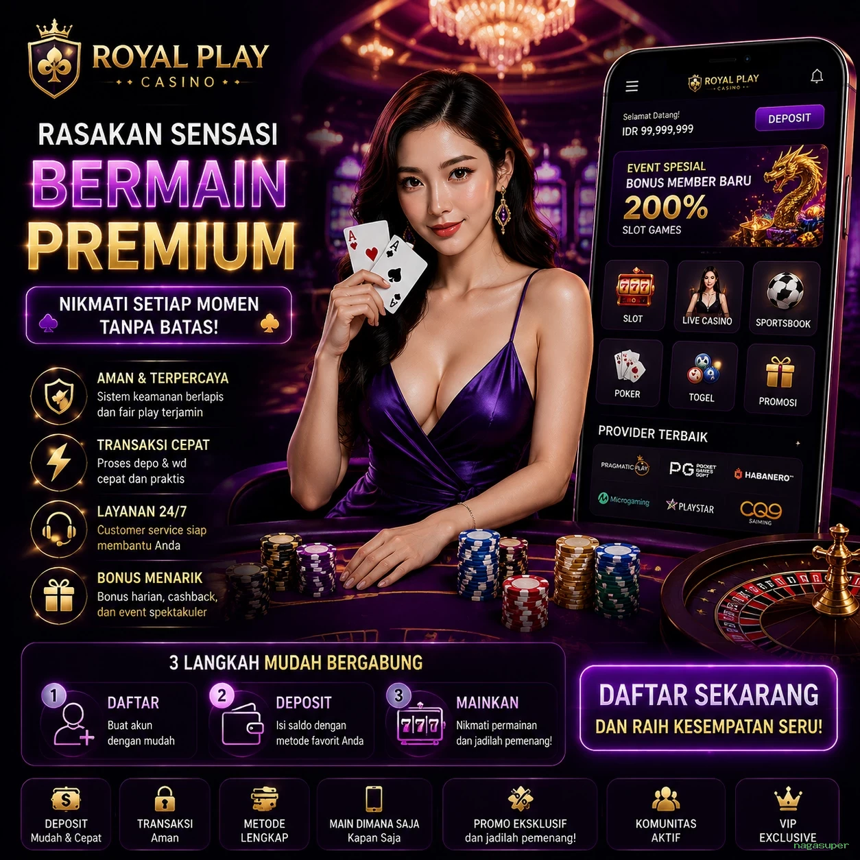 Ulasan Fitur Terbaik yang Ditawarkan nagasuper
